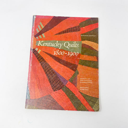"Kentucky Quilts 1800-1900" Book
