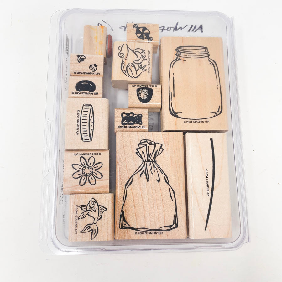 Stampin' Up! Rubber Stamps – Medium Box Sets