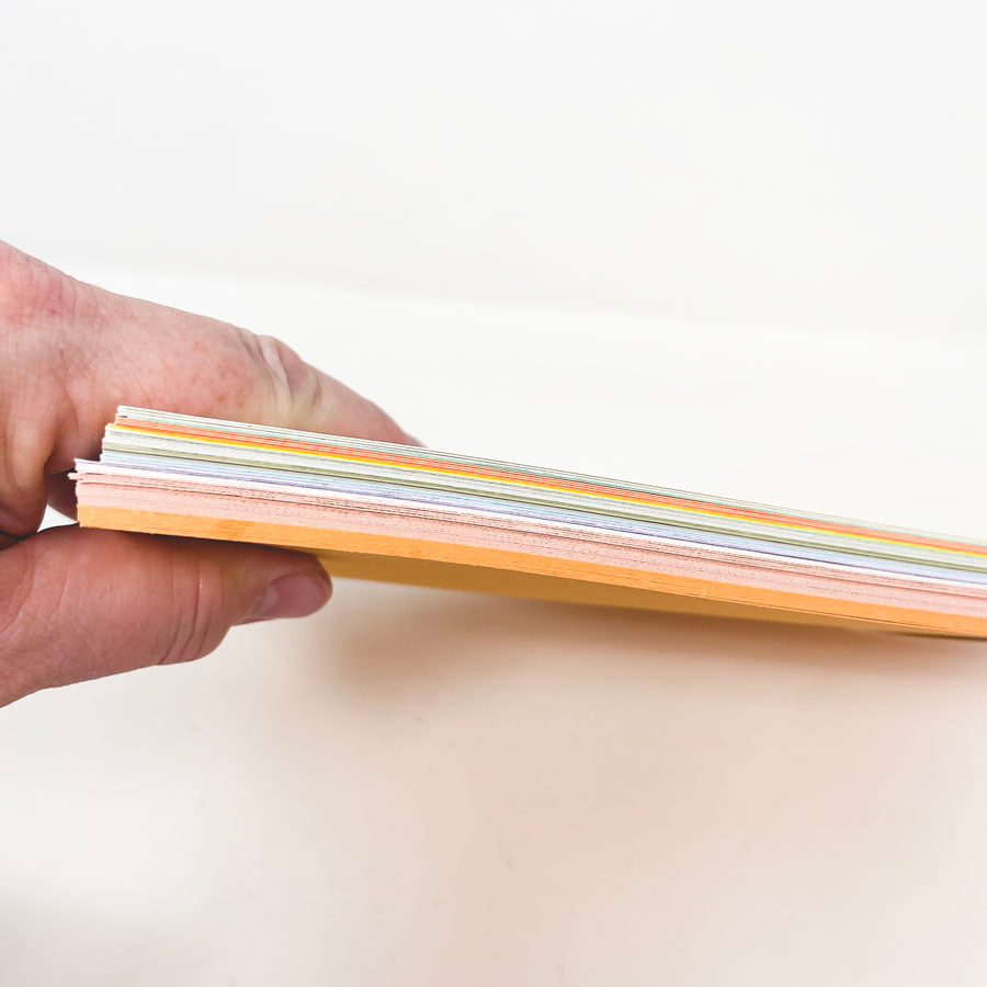 Stack of Mixed Cardstock - Multicolor