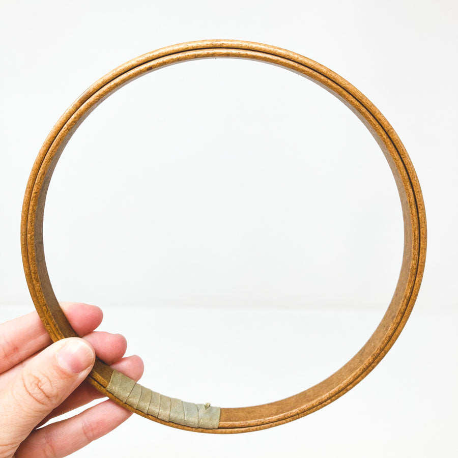 6" Embroidery Hoop - Wood or Metal