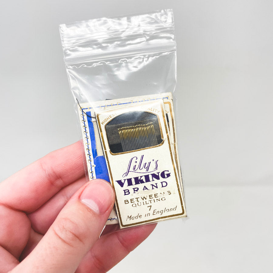 Vintage Euro Hand Sewing Needle Bundle