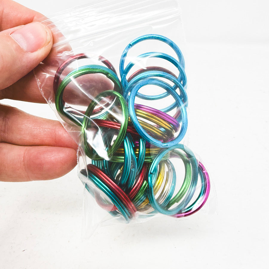 Colorful Assorted Key Rings