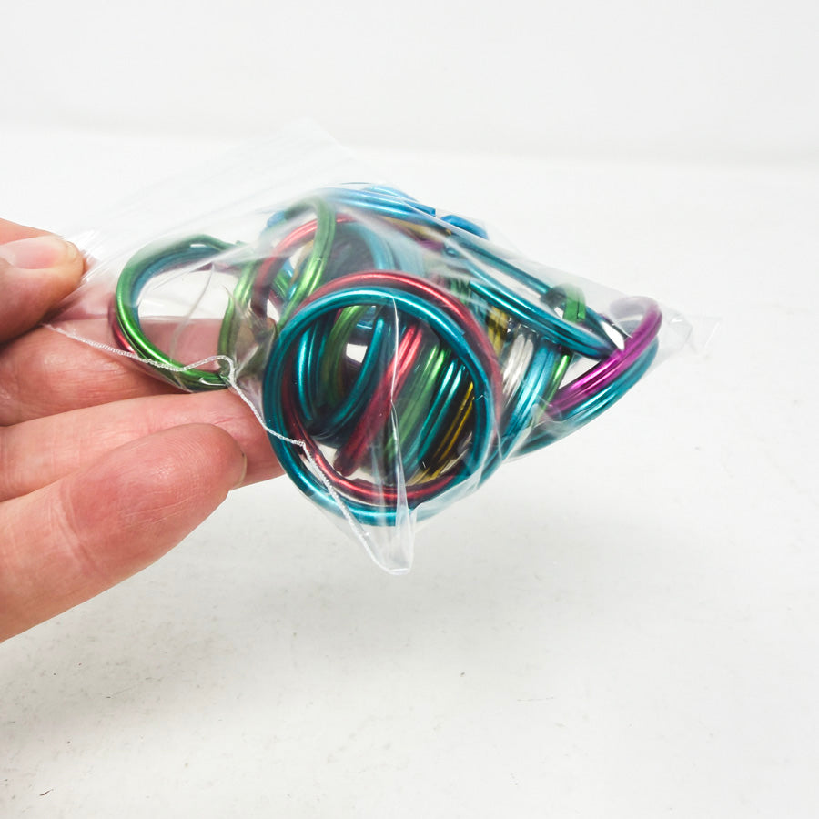 Colorful Assorted Key Rings