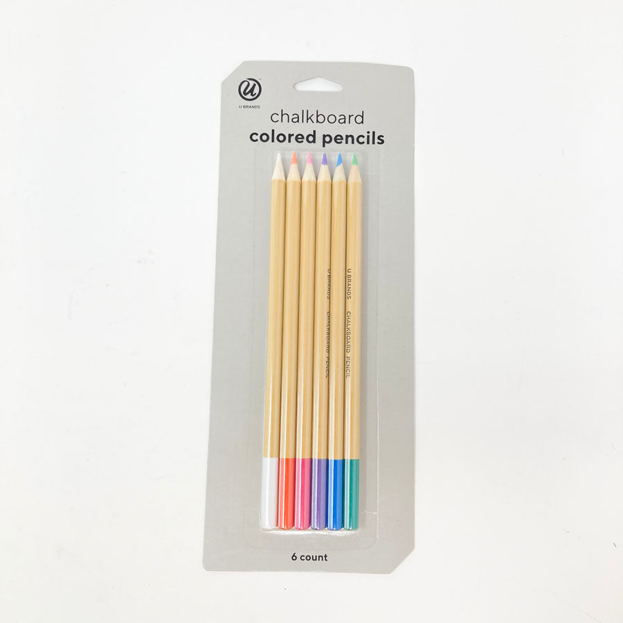 U Brands Chalkboard Color Pencils
