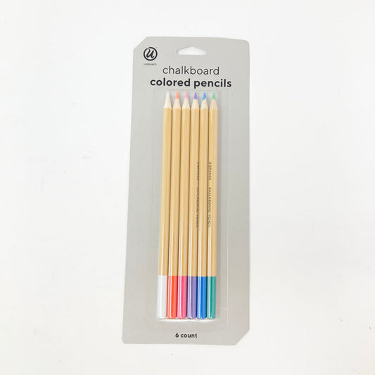 U Brands Chalkboard Color Pencils