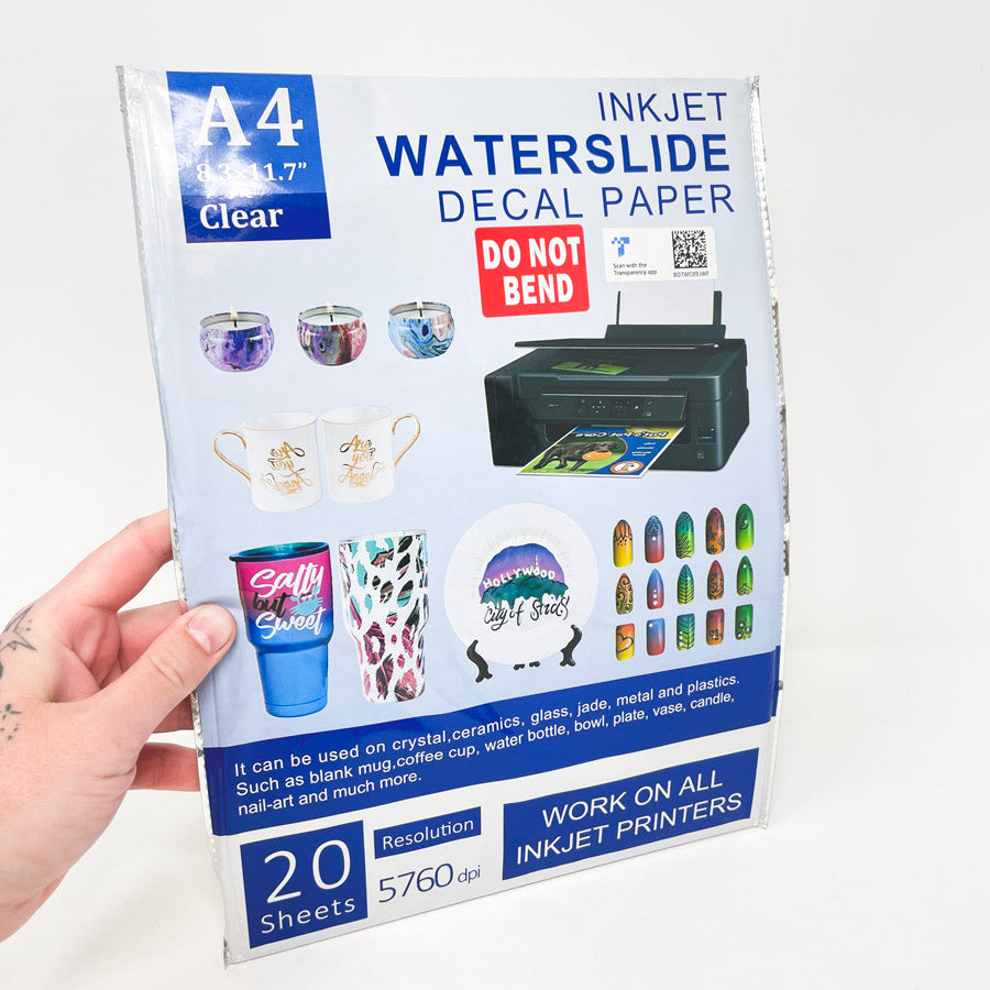 Waterslide Decal Paper