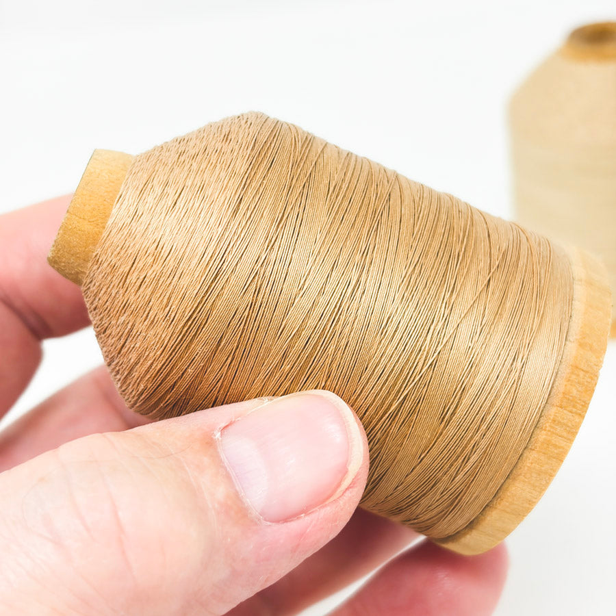 Large Wood Spindle Thread Spool