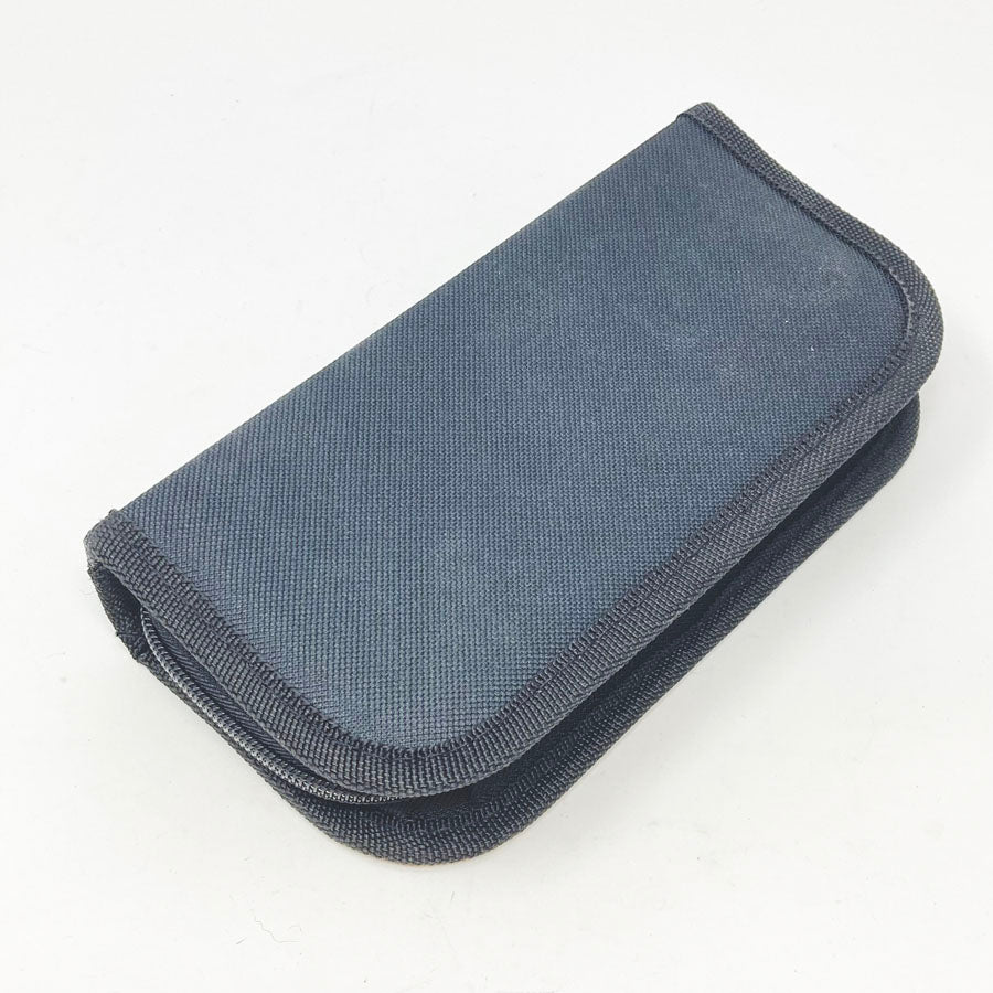 Black Zipper Storage Case