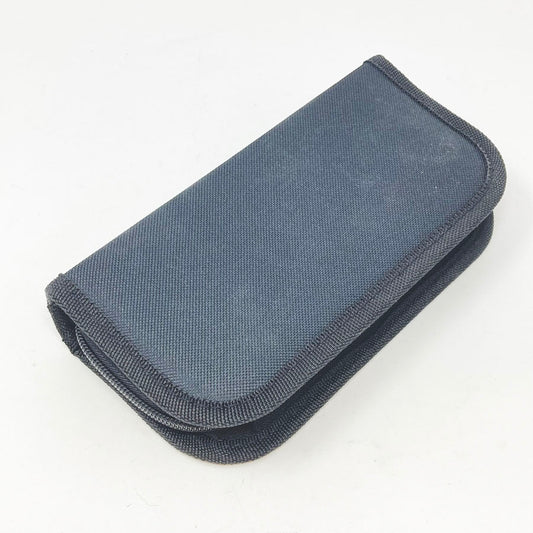 Black Zipper Storage Case
