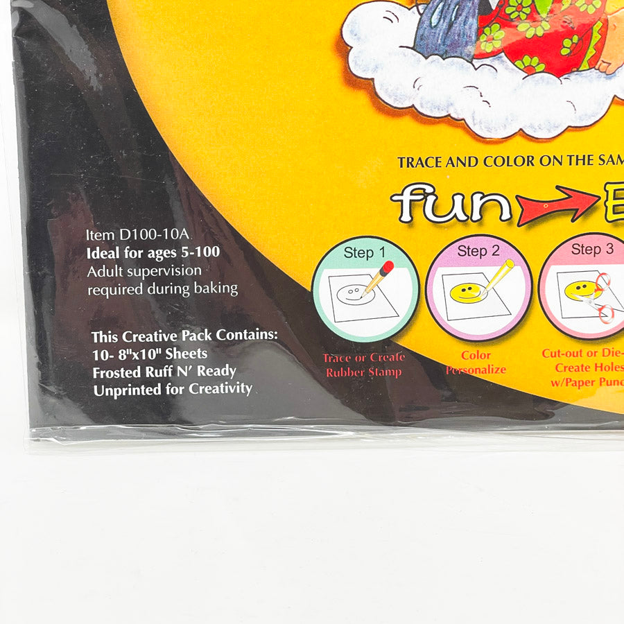 Shrinky Dinks Frosted