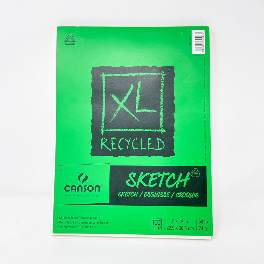 Canson XL Recycled Sketch Pad