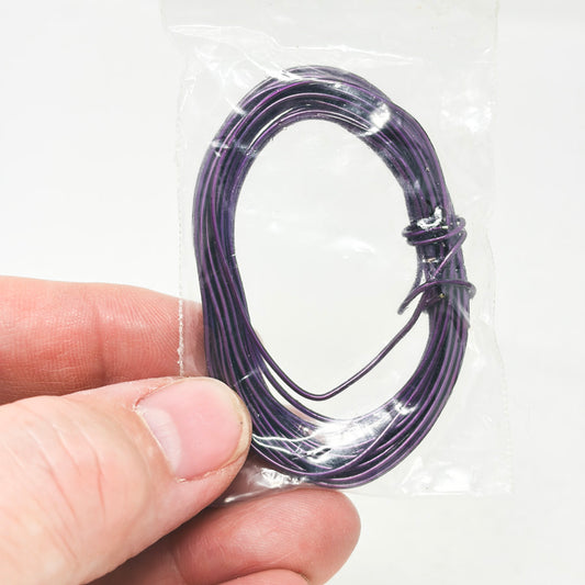 Purple Coated Wire