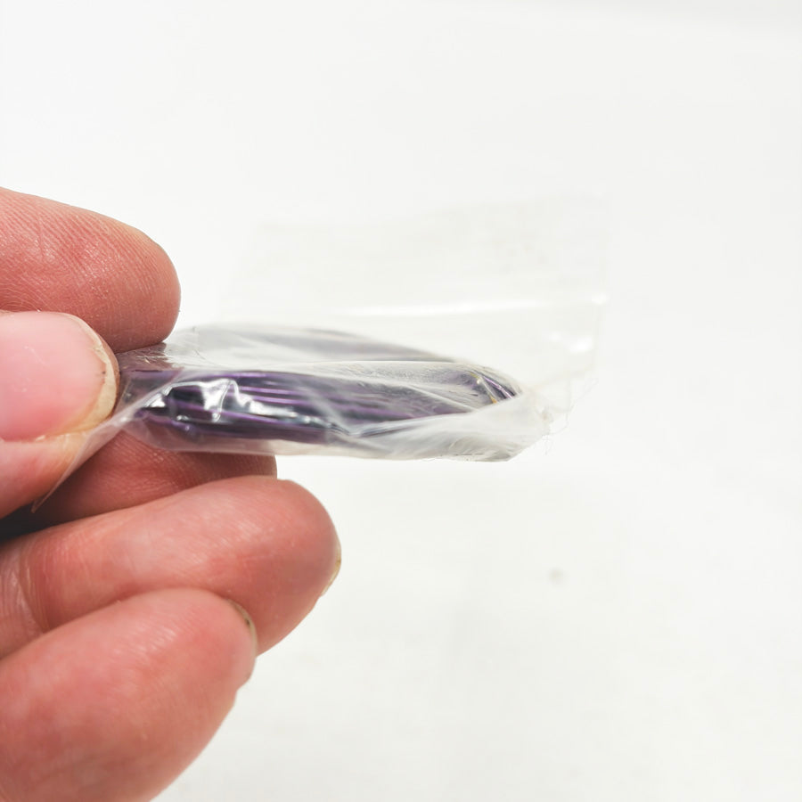 Purple Coated Wire