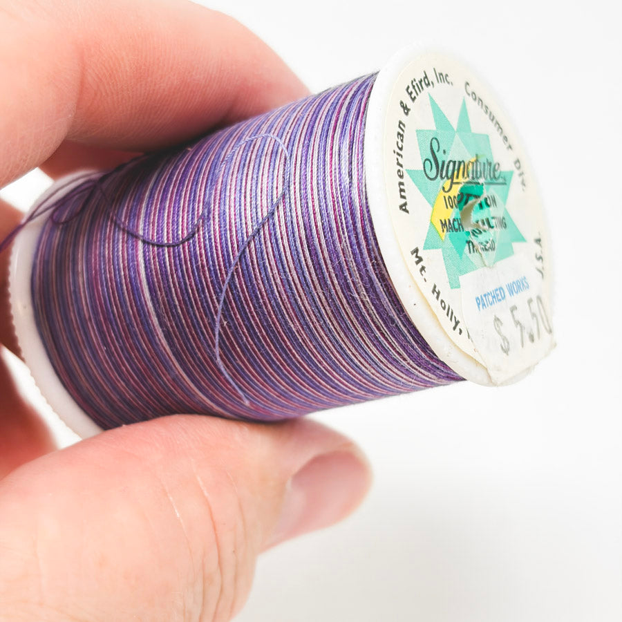 Signature Size 40 Cotton Variegated Thread (1)