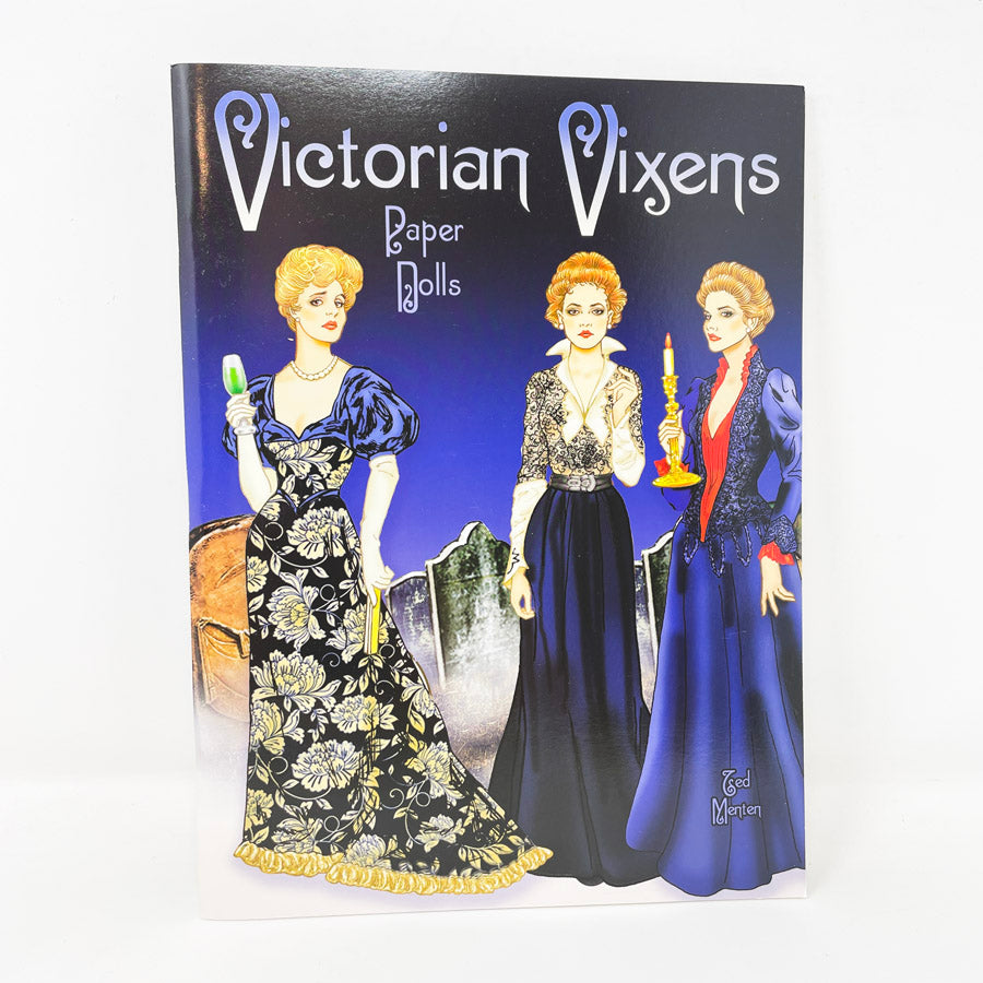 Victorian Vixens Paper Dolls Book