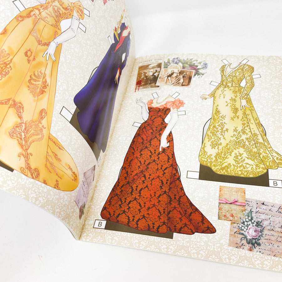 Victorian Vixens Paper Dolls Book
