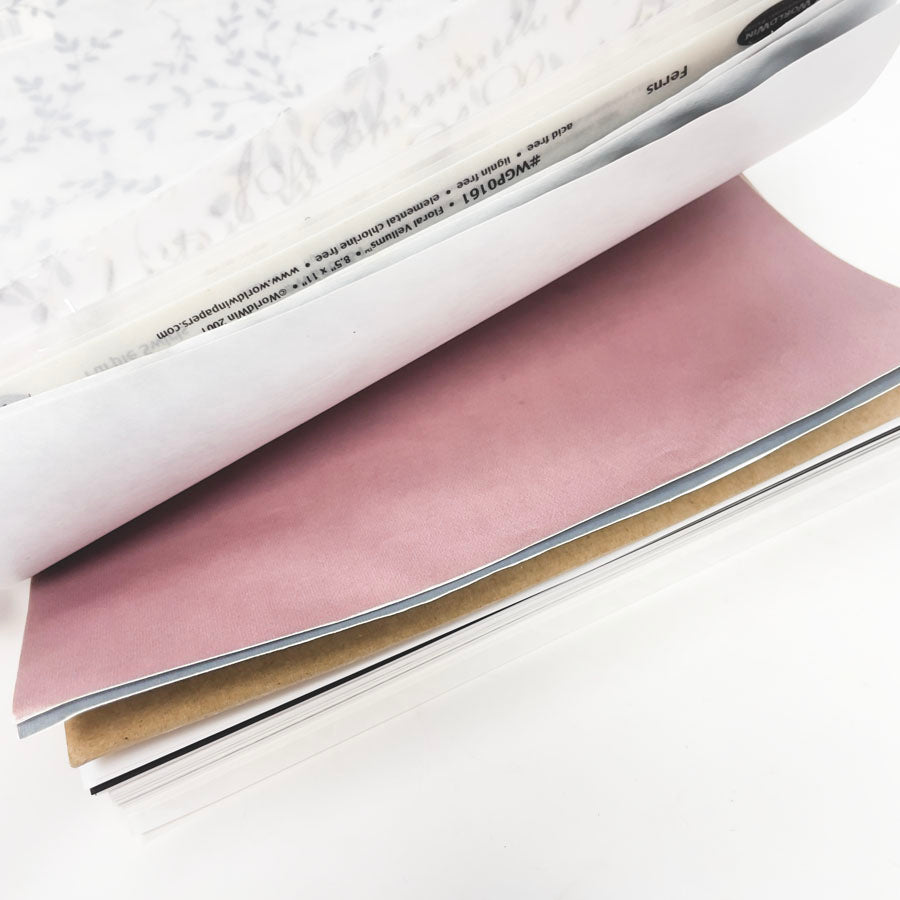 Pack of Assorted Vellum Sheets