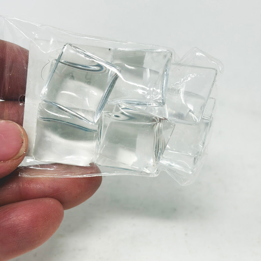 Small Glass Squares - 3/4"