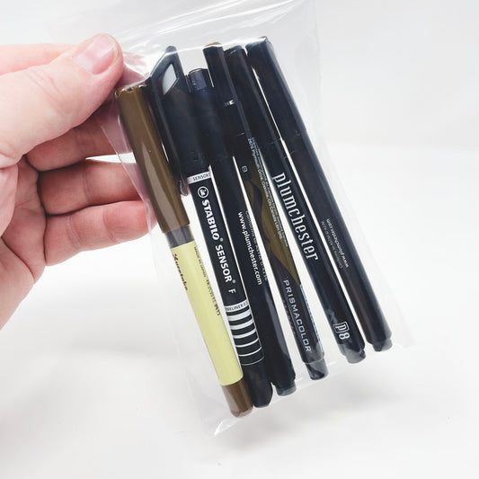 Black/Sepia Variety Pen Pack