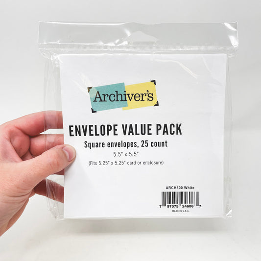 Archivers Square Envelopes