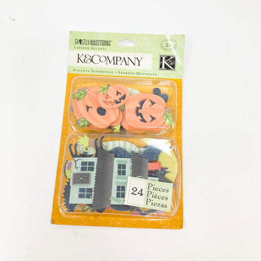 K & Co. Ghostly Greetings Layered Accents