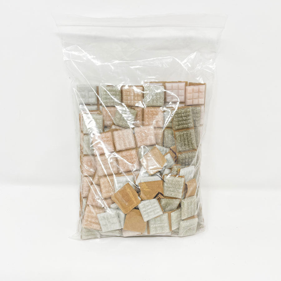 3/4" Assorted Glass Mosaic Tile Bundle (1)