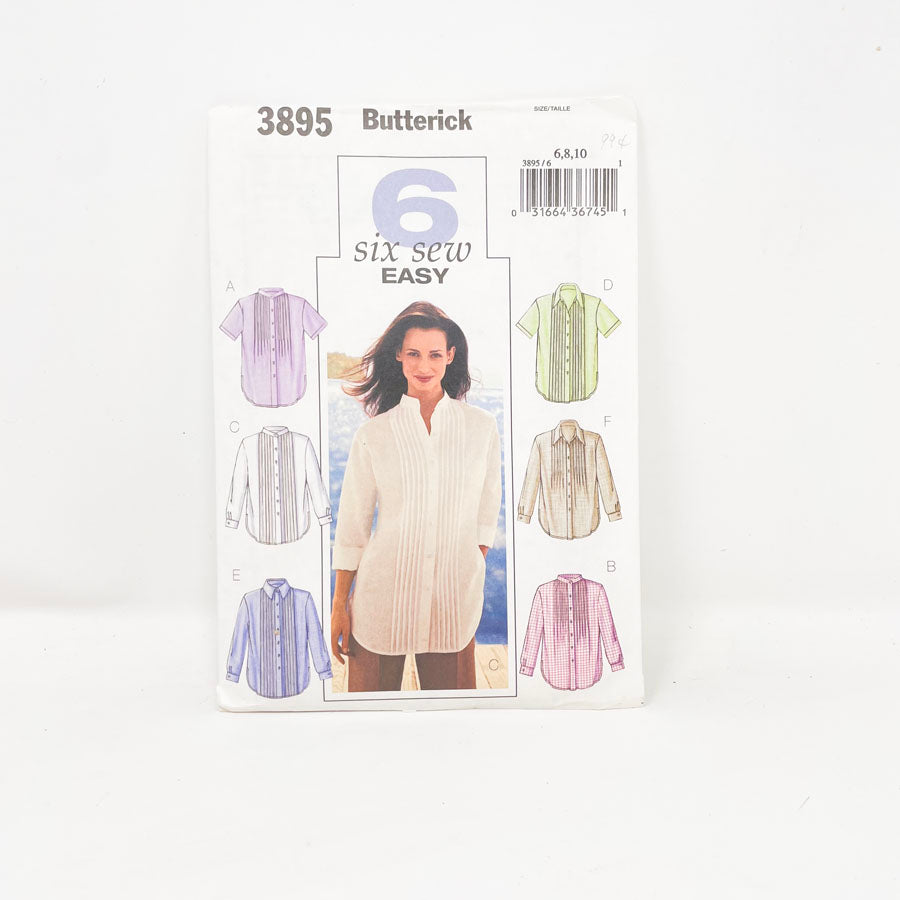 Butterick Pattern 6 Petite Shirt - 3895 - 2003