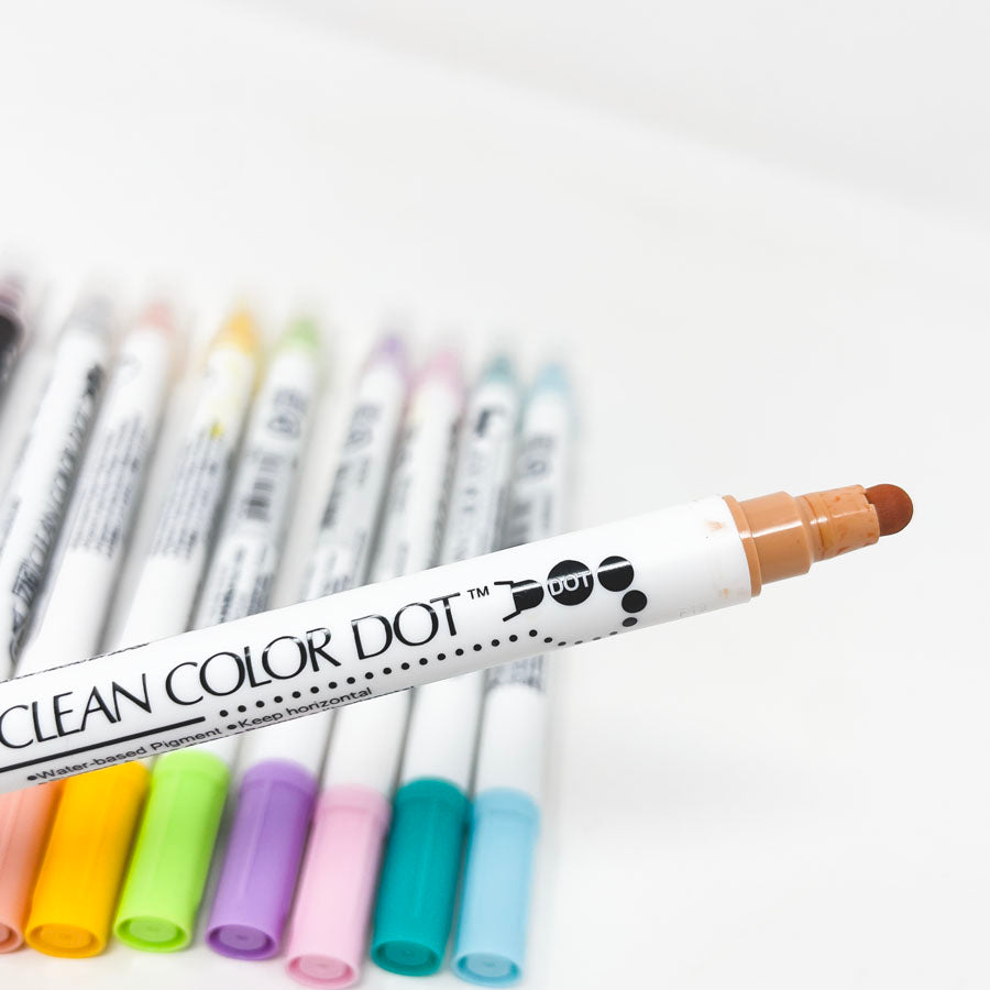 ZIG Clean Color Dot Marker Set (10)