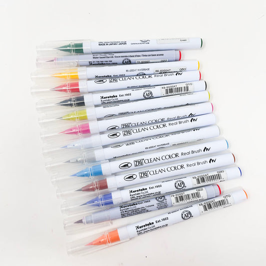 Zig Clean Color Brush Pen Set