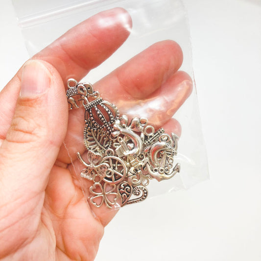 Silver Motif Charms