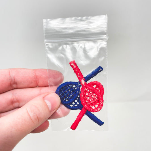 Embroidered Tennis Rackets