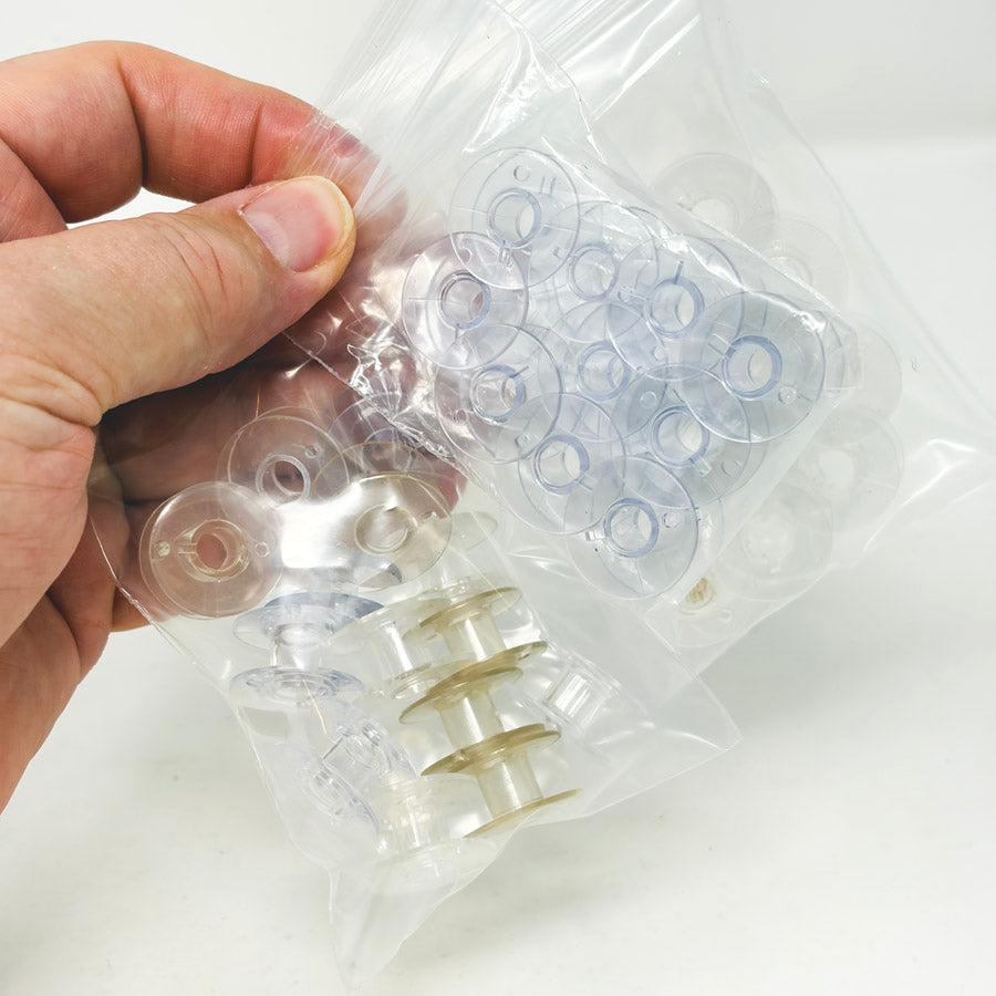 Clear Plastic Bobbin Bundles (1)