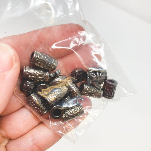 Metal Wide Hole Beads