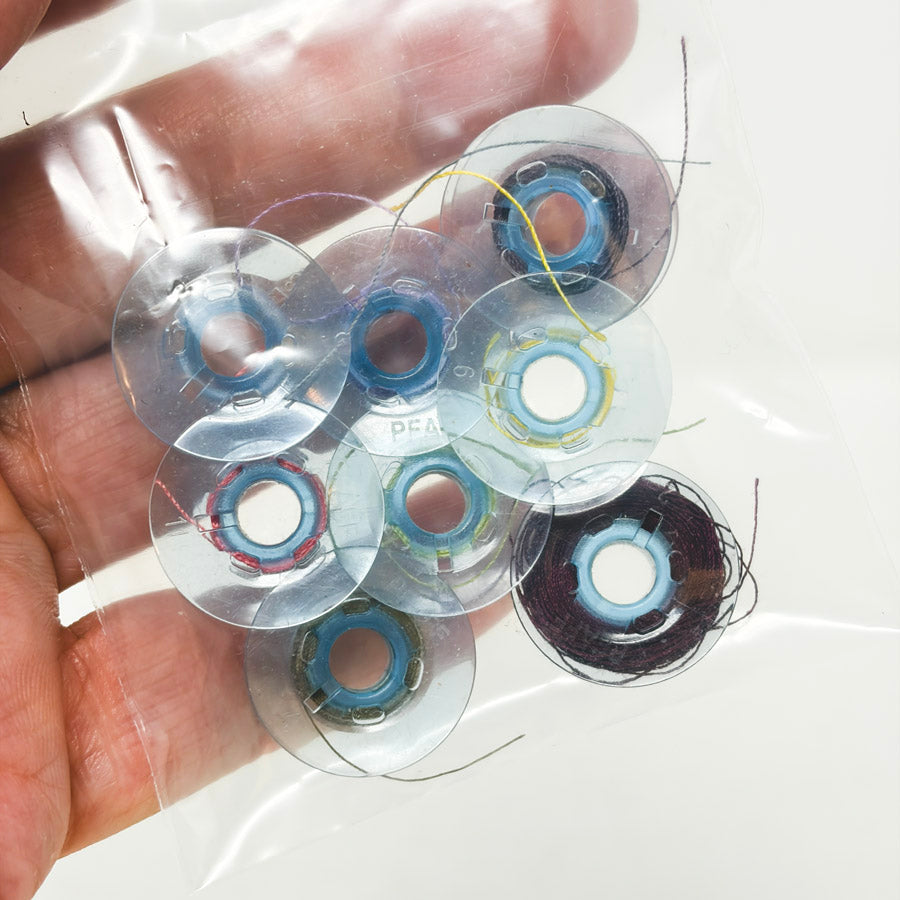 Assorted Plastic Bobbin Bundles (1)