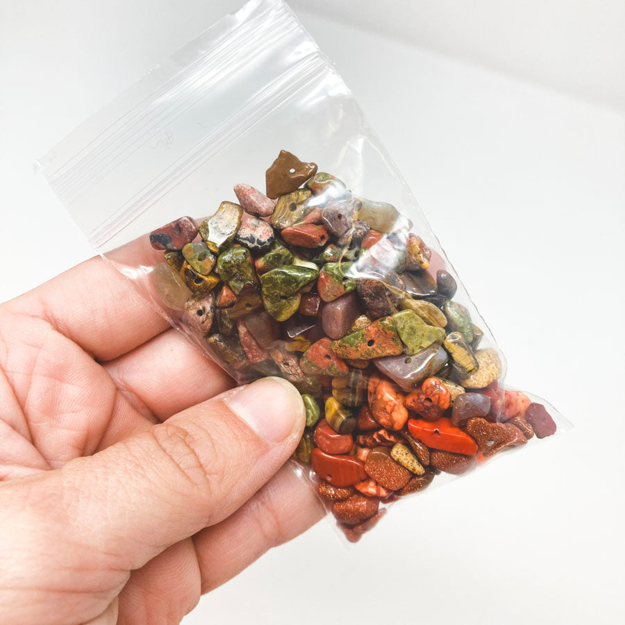 Natural Fragments Stone Beads - Pick a Color (1)
