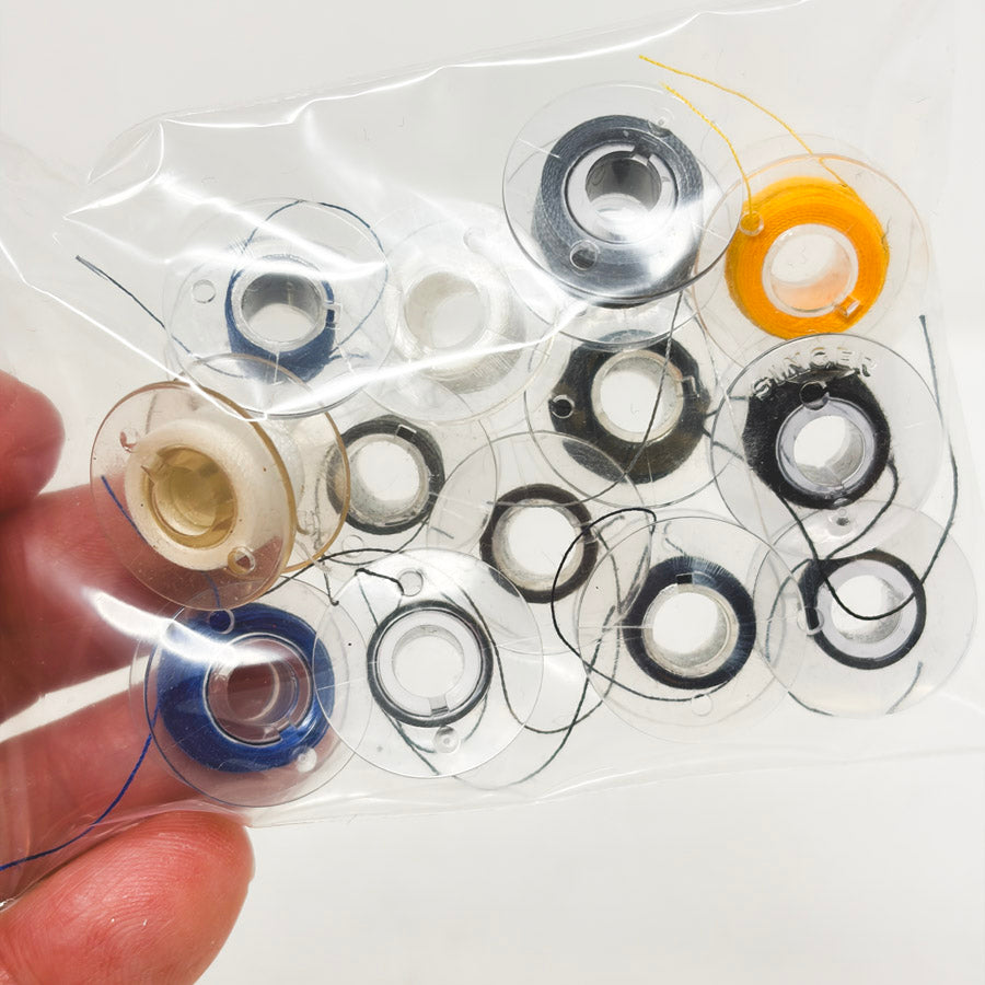 Assorted Plastic Bobbin Bundles (1)