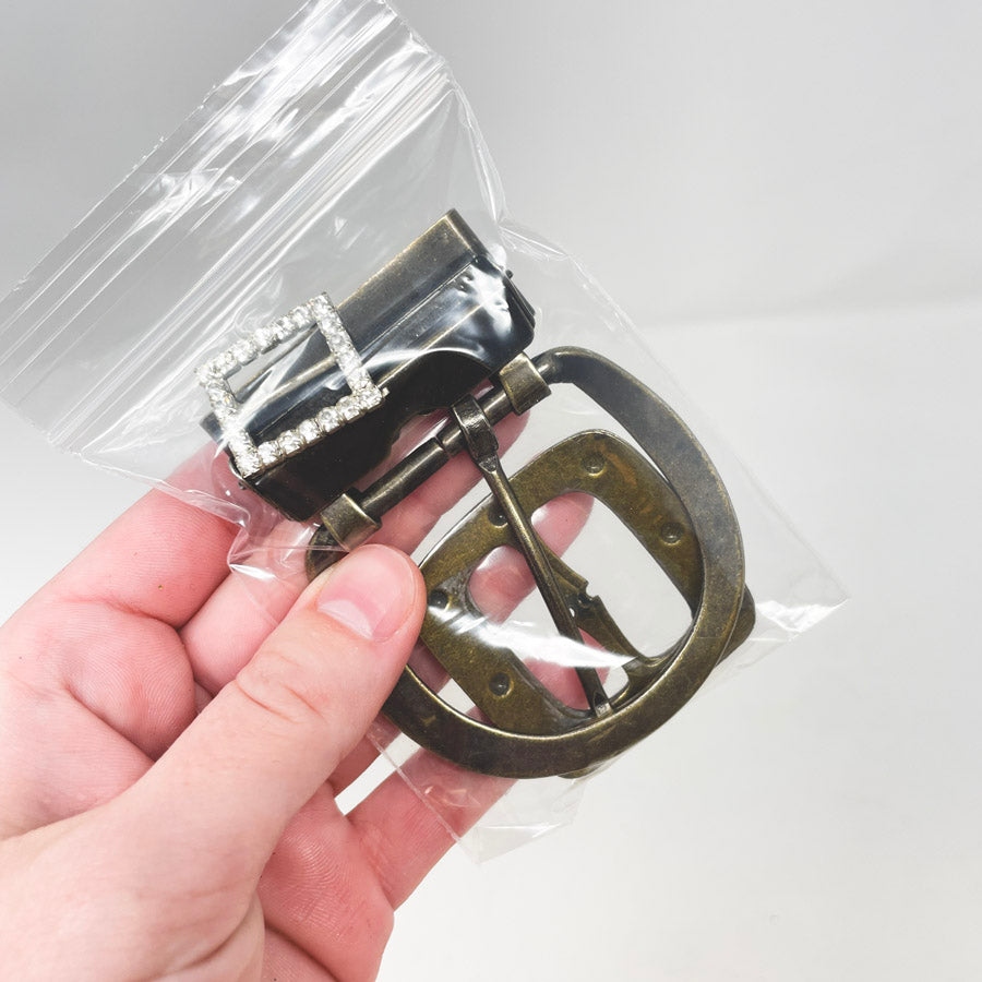 Large Brass Buckle Bundle