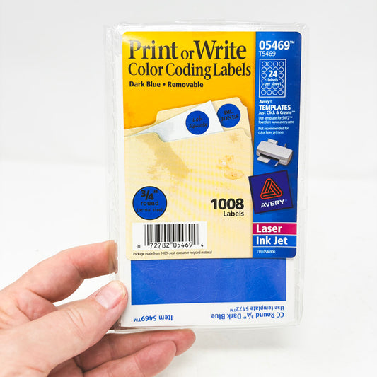 Avery Color-Coding Removable Labels