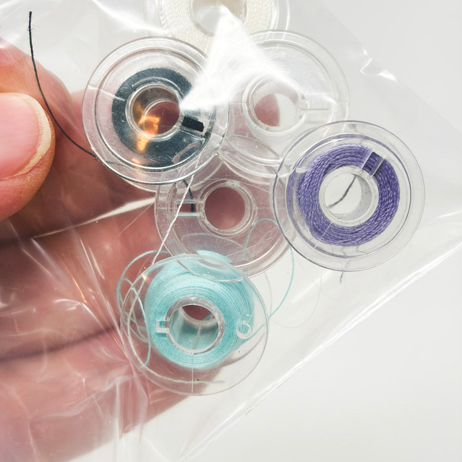 Assorted Plastic Bobbin Bundles (1)