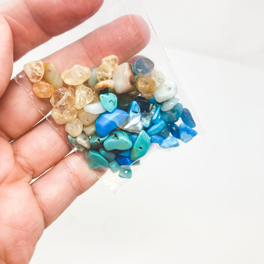 Natural Fragments Stone Beads - Pick a Color (1)