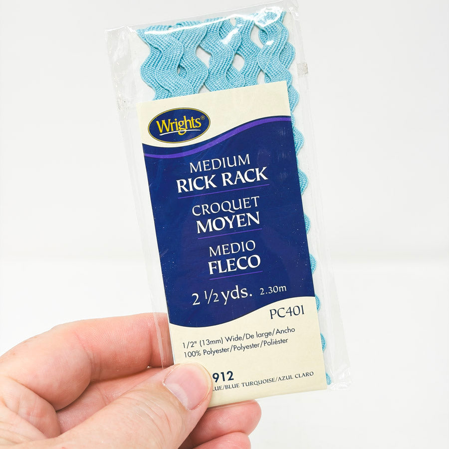Wrights Rick Rack 2.5 yards - (1)