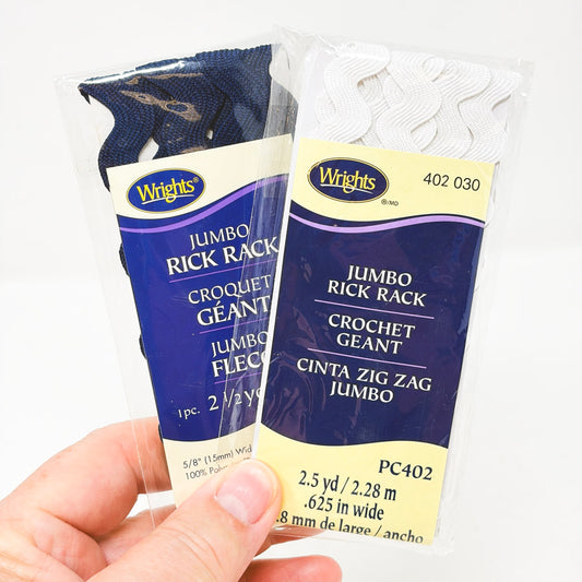 Wrights Jumbo Rick Rack - (1)