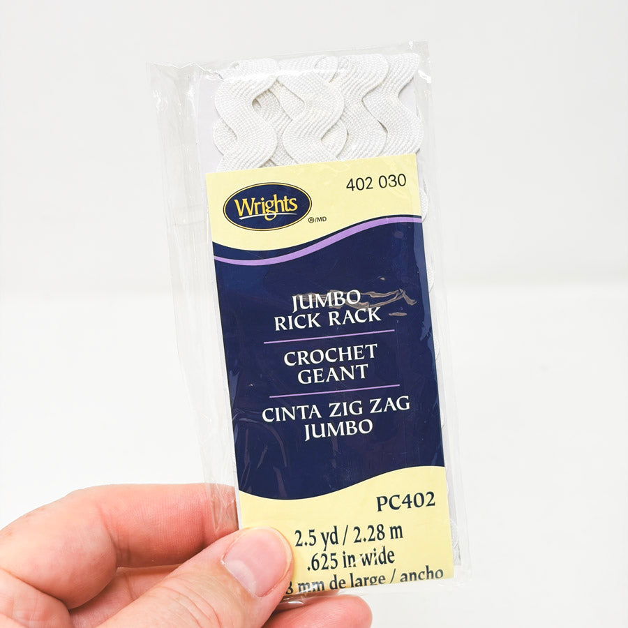 Wrights Jumbo Rick Rack - (1)