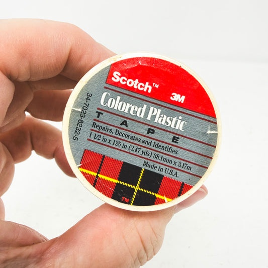 Scotch Colored Plastic Tape - White