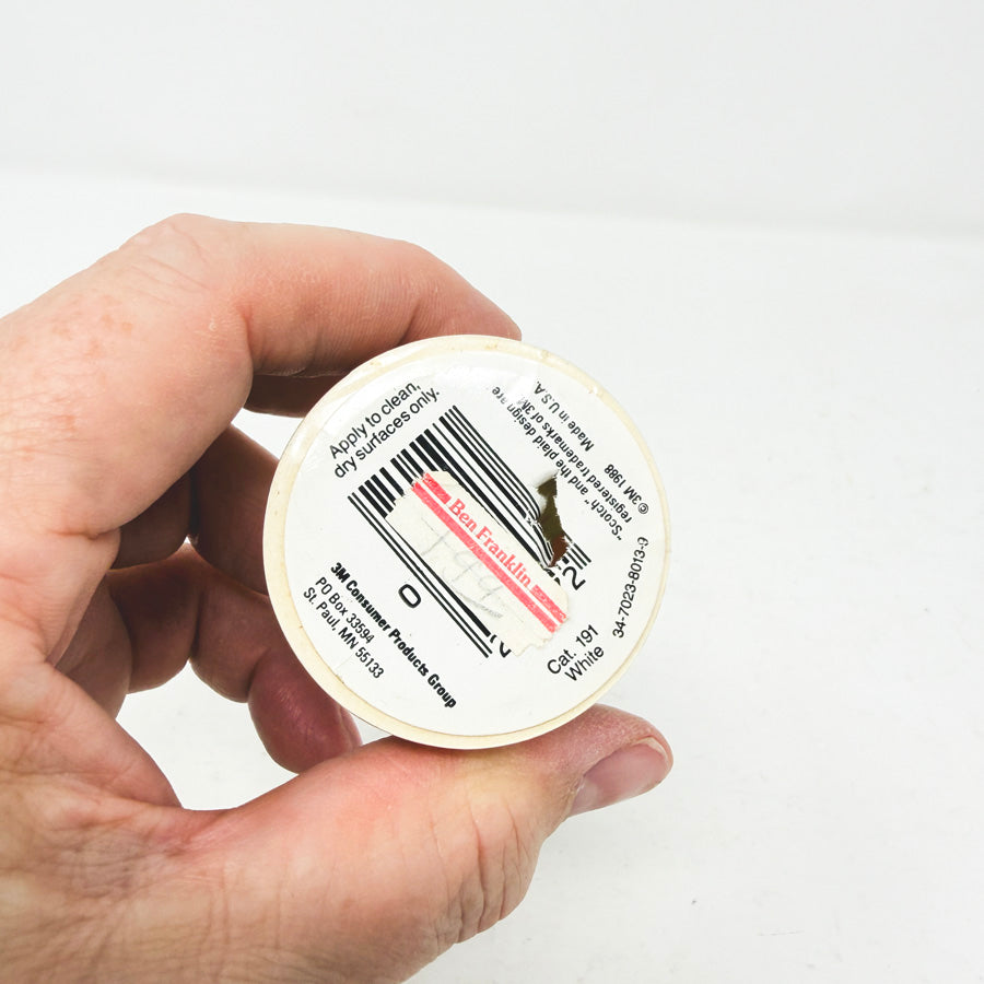 Scotch Colored Plastic Tape - White