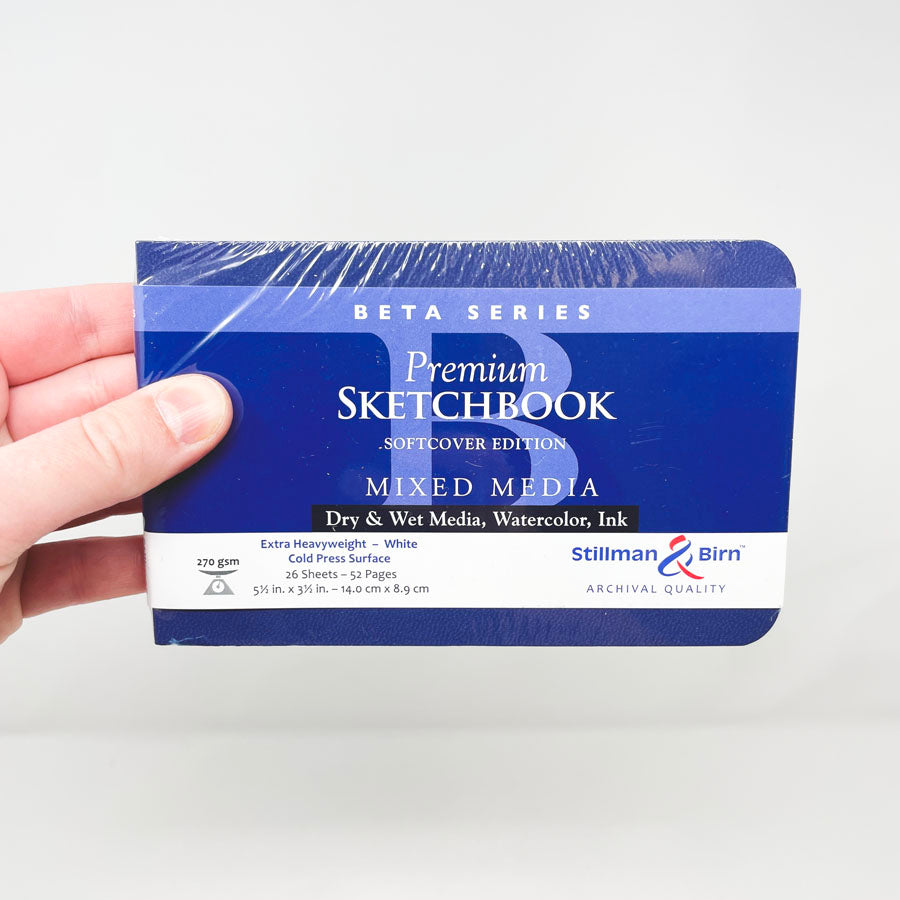 NEW // Stillman & Birn Mixed Media Sketchbooks - Beta Series
