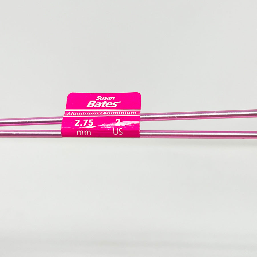 Susan Bates Aluminum Knitting Needles Size 2