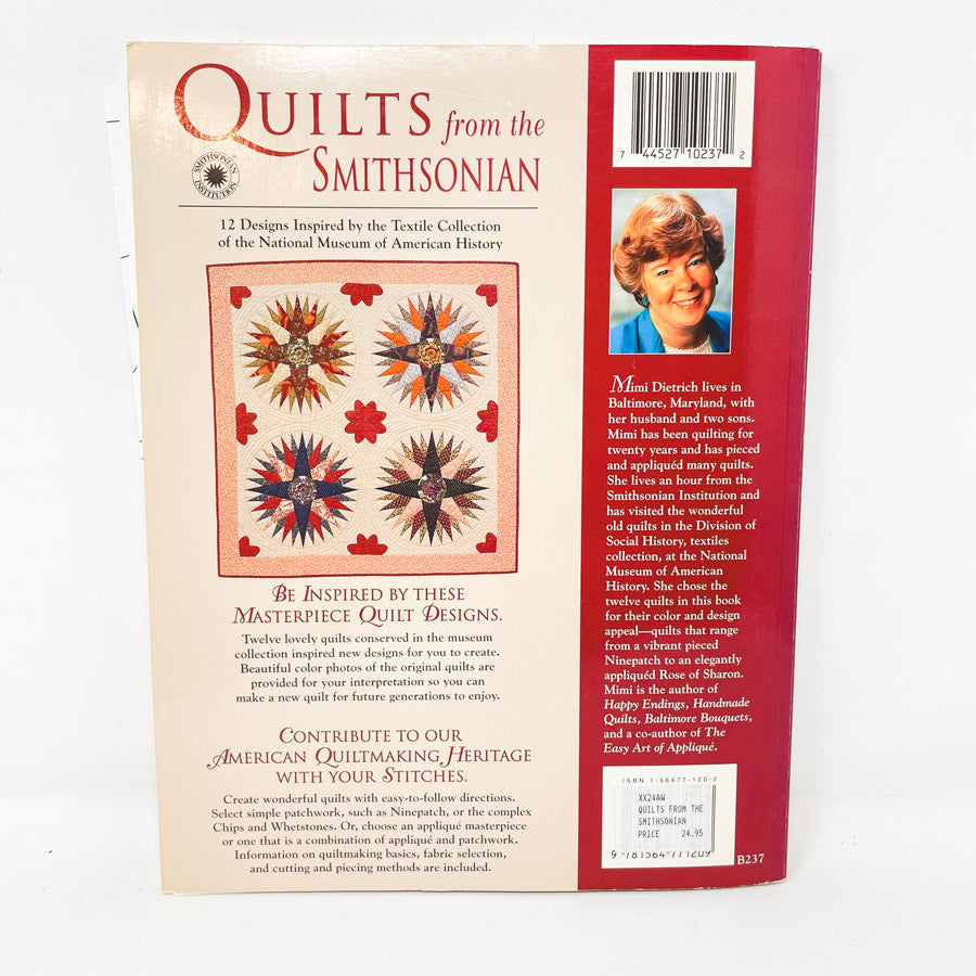 Quilts from the Smithsonian Book by Mimi Dietrich