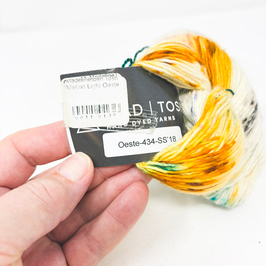 Oeste – Madelinetosh Tosh Merino Light Yarn