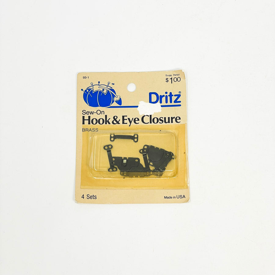Dritz Sew On Hook & Eye Closures